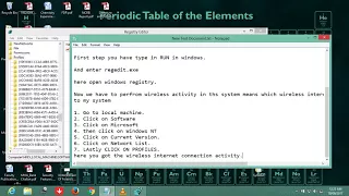 Forensic Registry Analysis (SVIFS)