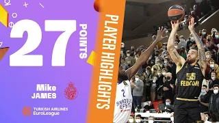 Mike James show! | Player Highligths | Turkish Airlines EuroLeague