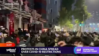 China tightens COVID restrictions as protests escalate