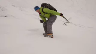 Winter skills 2.2: how to cut steps