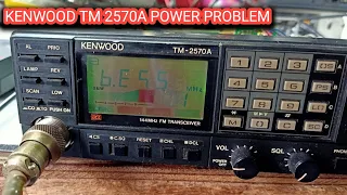 Kenwood TM 2570A rocking power and small, only 5 watts