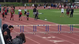 Middle school 65m hurdles