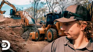 Equipe se perde ao explorar terreno selvagem | Febre do Ouro: O Desafio de Parker | Discovery Brasil