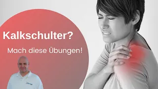 Kalkschulter? Mach diese Übungen!