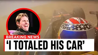 Flashback To When Tom Cruise CRASHED His Red Bull Racing F1 Test Drive!