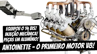 O PRIMEIRO MOTOR V8 DA HISTÓRIA!