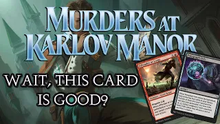 Murders at Karlov Manor Card Evaluation Deep Dive! | Limited Level-Ups