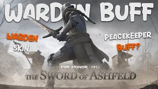 WARDEN BUFF/SKIN! FREE FOR ALL MODE, PEACEKEEPER GUTTED & MORE - YEAR 8 FOR HONOR