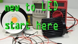 LIVE: new to diy LED growlights? start here