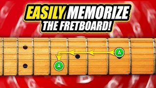 Fretboard Memorization TRICK to Instantly Name All the Notes!