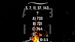 Hard Number series...5, 7, 11, 37, 143,  xx