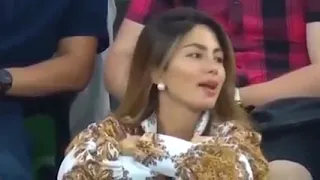 Arab commentator singing to a football fan enjoy        SUBSCRIBE PLZ