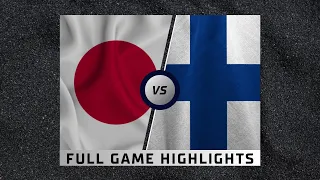 Japan vs Finland Full Game Highlights