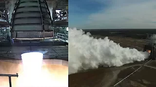 SLS RS-25 Engine Test, 13 December 2017