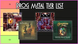 Prog Metal Bands Tier List