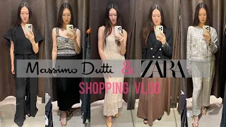 Shopping vlog Massimo Dutti / Zara / new collection / обзор новой коллекции / примерка