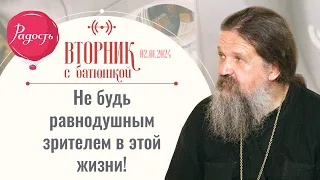 Учись жить красиво! Вторник с батюшкой. Беседа с прот. Андреем Лемешонком 02 января 2024 г. Стрим