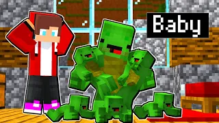[Rev] Mikey had a Many Babies - Minecraft Animation 【Maizen Mikey and JJ】