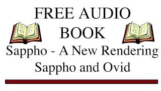 Sapphon - A New Rendering by Sappho and Ovid