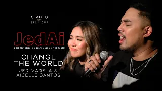 Jed Madela & Aicelle Santos - "Change the World" (an Eric Clapton cover) Live at JedAi
