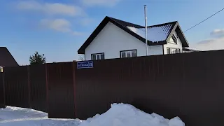 Дом 🏡 под ключ 🗝 по проекту "Добрыня"от СК "Doma-71"в Заокском районе Тульской обл, д.Александровка