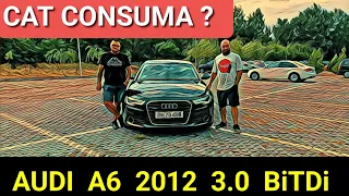 🇩🇪 Cât consumă ⛽️un Audi A6 3️⃣.0️⃣ BiTdi quattro plimbat pe străzile Craiovei ?