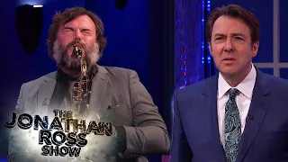 Jack Black's Terrible Saxophone Skills | The Jonathan Ross Show