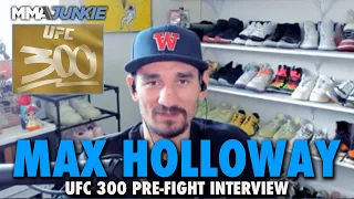 Max Holloway Wants 'Real Life BMF' Mark Coleman to Wrap Title on Winner vs. Justin Gaethje | UFC 300