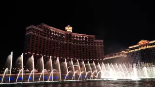 2016/10/08 Bellagio Fountains Show, Las Vegas