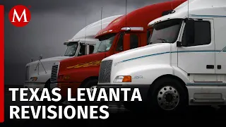 Levantan revisiones exhaustivas a camiones en el cruce de Ciudad Juárez a EU