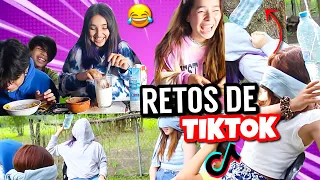 ¡JUGAMOS LOS RETOS MÁS VIRALES DE TIK TOK!