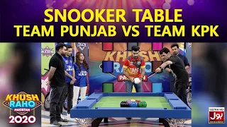 Snooker Table | Khush Raho Pakistan 2020 | Faysal Quraishi Show | Team Punjab Vs Team Kpk