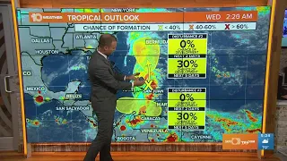 Tracking the Tropics: 2 of 3 areas in Atlantic have chance of developing