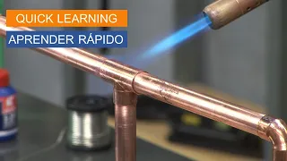 Soldar cobre/Soldering copper pipes (Bricocrack)