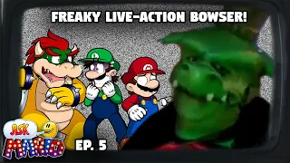 🍄Ask Mario🍄 - ⭐️Ep. 5⭐️🎃👻Freaky Live-Action Bowser!👻🎃