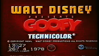 Goofy: Art For Skiing Original Titles (Only Opening)