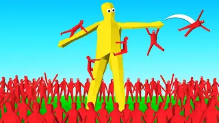 1 GIANT CRAINER vs 10,000 SLOGO SOLDIERS! (Totally Accurate Battle Simulator)