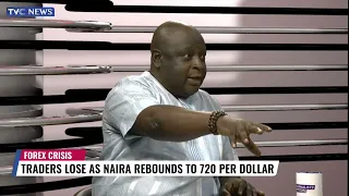 Naira Gains Massively At The Black Market, Rebounds To 720 Per Dollar