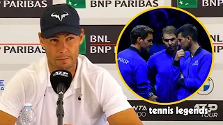 Rafael Nadal "It was difficult for Him with Djokovic, Federer & Me" - Rome 2024