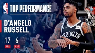 D’Angelo Russell Has Sick Crossover, Leads Nets to Win | 17 points, 6 assists