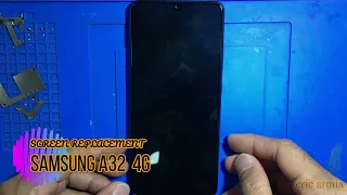 SAMSUNG A32  4G - (SM-A325F) - LCD SCREEN REPLACEMENT - CHANGE DISPLAY - DISASSEMBLY