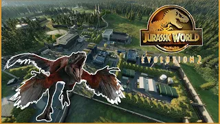 Building A Pyroraptor Research Facility In Jurassic World Evolution 2 (Speed Build)