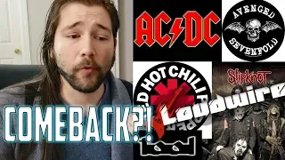 Metal and Rock COMEBACK in 2019?!?!| Mike The Music Snob Reacts