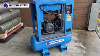 Peerless 5.5HP Belt Driven Screw Compressor