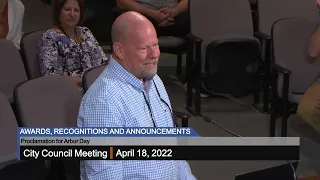 City Council Meeting - 4/18/2022