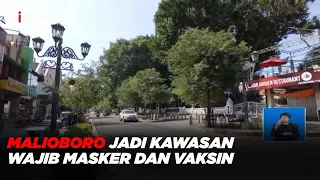 Pemkot Yogyakarta Tetapkan Malioboro sebagai Kawasan Wajib Masker dan Vaksin #iNewsSiang 13/08