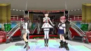 【MMD】那珂ちゃん　恋の2-4-11【艦これ】