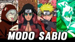 O PODER ESPECIAL DE CADA MODO SÁBIO EM NARUTO