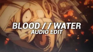 blood // water - grandson [edit audio] | (tiktok version) | eren yeager