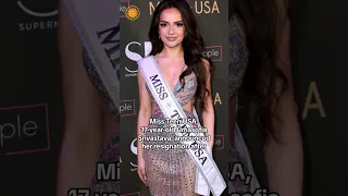 Miss Teen USA Umasofia Srivastava resigns #shorts